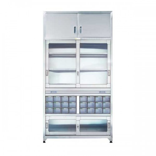 구로메디칼 > 수술실비품(Operating Room Appliance)  > 구로메디칼 DLMD-WMIC-IC01T Wall Mounted Instrument Cabinet 붙박이 수술기구 보관장