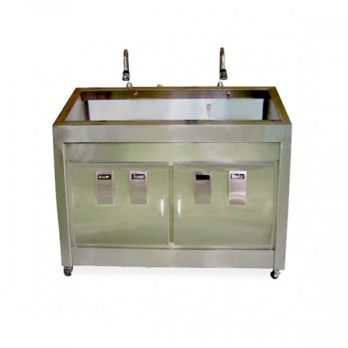 구로메디칼 > 수술실비품(Operating Room Appliance)  > 구로메디칼 DLMD-SCR2 SCRUB STATION-2인용 수술실 세척대