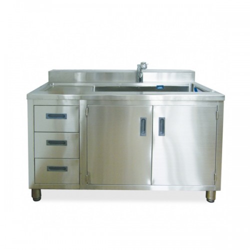 구로메디칼 > 수술실비품(Operating Room Appliance)  > 구로메디칼 DLMD-SK01 SINK CABINET 수술실 싱크대