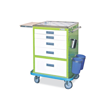 구로메디칼 > 간호비품(Nursing Appliance) > 구로메디칼 DLMD-EC1 EMERGENCY CART-STEEL 응급카트
