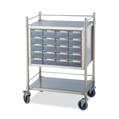 구로메디칼 > 간호비품(Nursing Appliance) > 구로메디칼 DLMD-MC2 MEDICATION CART-SUS 약품카트