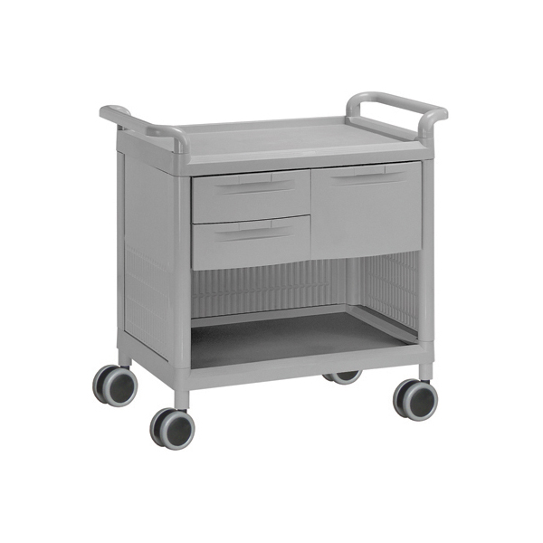 구로메디칼 > 간호비품(Nursing Appliance)  > 플라스틱유틸리티카트(Plastic Utility Cart)  > 대경카트 DKCT-2004B 웨건 왜건 드레싱카트 의료용카트 드레싱카 응급카트 병원카트