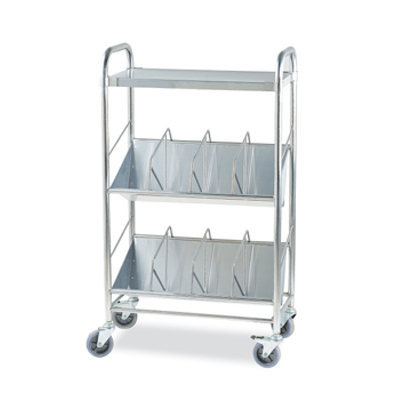 구로메디칼 > 간호비품(Nursing Appliance) > 구로메디칼 DLMD-CHC530S CHART HOLDER CART- 선반-40매